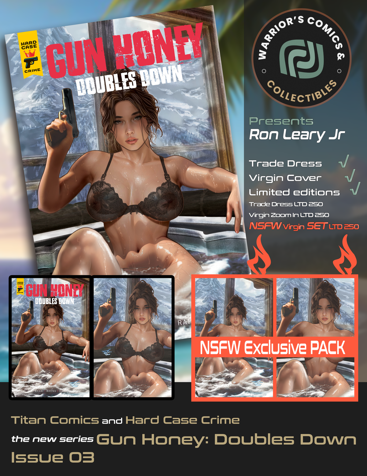 Gun Honey: Double Down Issue #3 Ron Leary Exclusives