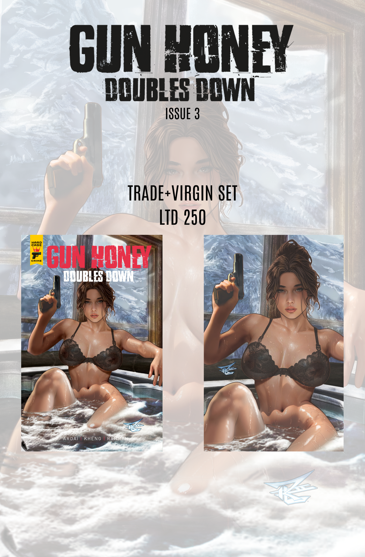 Gun Honey: Double Down Issue #3 Ron Leary Exclusives